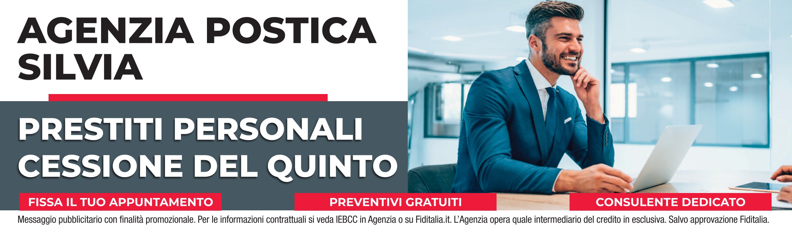 Contatti Agenzia Postica Silvia filiali Fiditalia - Prestiti personali, Cessione del quinto